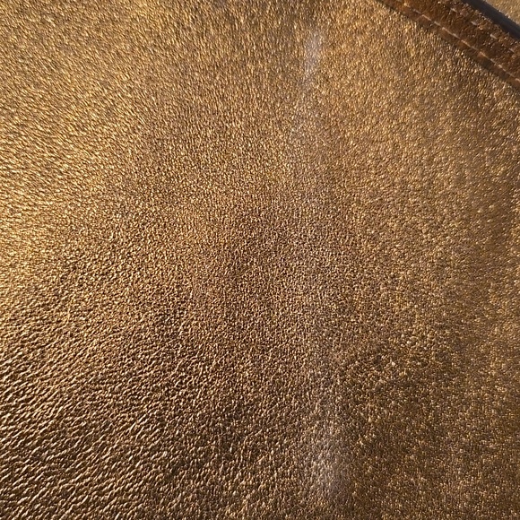 Michael Kors Metallic Gold Tote Bag - Picture 4 of 13